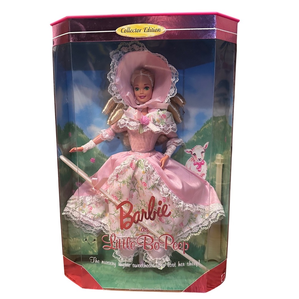 Barbie as Little Bo Peep Collector Edition 1995 New In Box 14960 Floral Lace